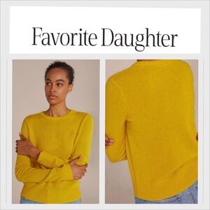 Favorite Daughter Cashmere
Crewneck Sweater